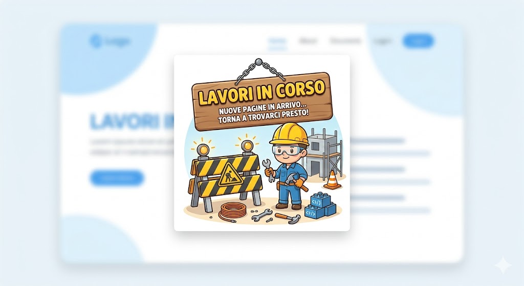 pagina in costruzione - lavori in corso
